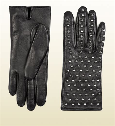 gucci women's leather gloves